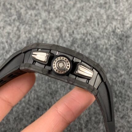 Richard Mille Mens Watch 50x40mm Automatic Mechanical Movement Stainless Steel Watches - Image 8