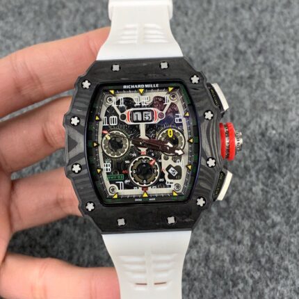 Richard Mille Mens Watch 50x40mm Automatic Mechanical Movement Stainless Steel Watches