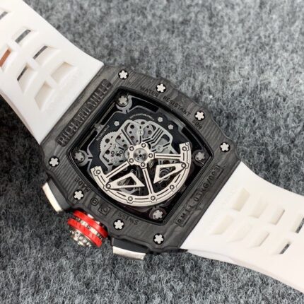 Richard Mille Mens Watch 50x40mm Automatic Mechanical Movement Stainless Steel Watches - Image 7