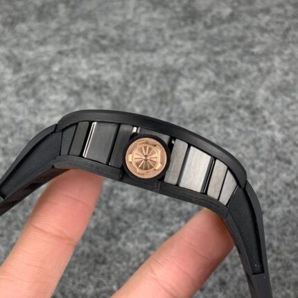 Richard Mille Mens Watch 50x43mm Automatic Mechanical Movement Stainless Steel Watches - Image 5