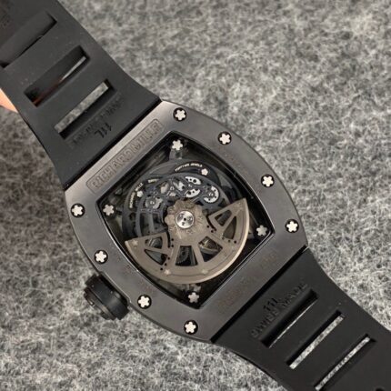 Richard Mille Mens Watch 50x43mm Automatic Mechanical Movement Stainless Steel Watches - Image 8