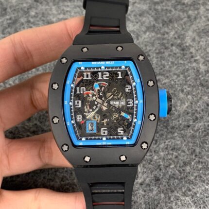 Richard Mille Mens Watch 50x43mm Automatic Mechanical Movement Stainless Steel Watches