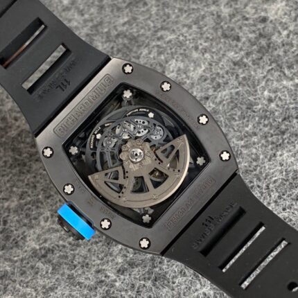 Richard Mille Mens Watch 50x43mm Automatic Mechanical Movement Stainless Steel Watches - Image 8