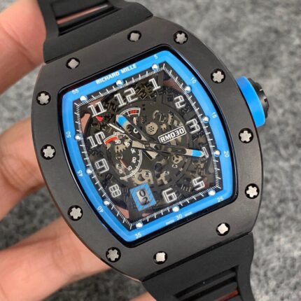 Richard Mille Mens Watch 50x43mm Automatic Mechanical Movement Stainless Steel Watches - Image 5