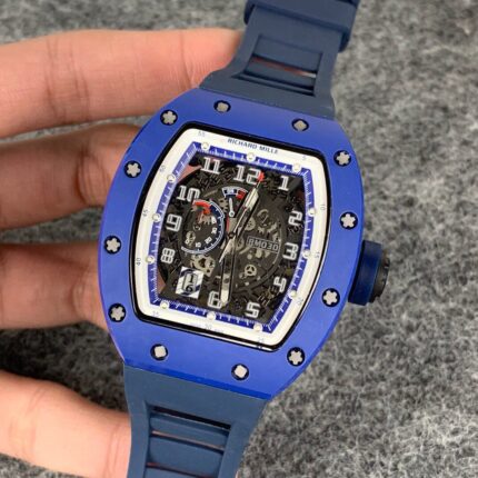 Richard Mille Mens Watch 50x43mm Automatic Mechanical Movement Stainless Steel Watches - Image 3