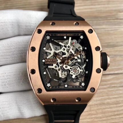 Richard Mille Mens Watch 42.7x50mm Cal.RM47 Automatic Mechanical Movement Stainless Steel Watches