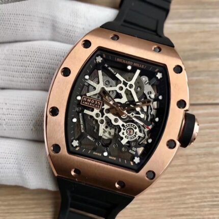 Richard Mille Mens Watch 42.7x50mm Cal.RM47 Automatic Mechanical Movement Stainless Steel Watches - Image 2