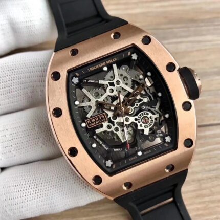 Richard Mille Mens Watch 42.7x50mm Cal.RM47 Automatic Mechanical Movement Stainless Steel Watches - Image 3