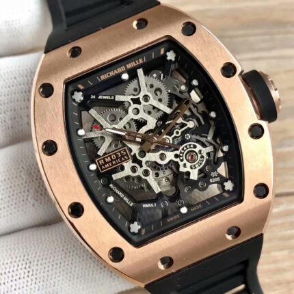 Richard Mille Mens Watch 42.7x50mm Cal.RM47 Automatic Mechanical Movement Stainless Steel Watches - Image 4