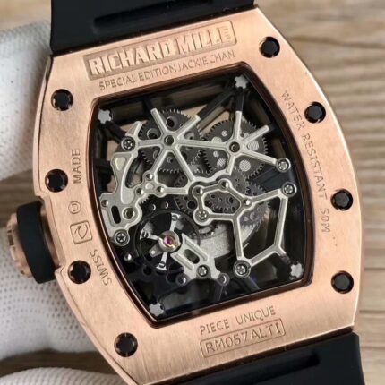 Richard Mille Mens Watch 42.7x50mm Cal.RM47 Automatic Mechanical Movement Stainless Steel Watches - Image 5