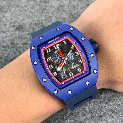 Richard Mille Mens Watch 50x43mm Automatic Mechanical Movement Stainless Steel Watches - Image 5