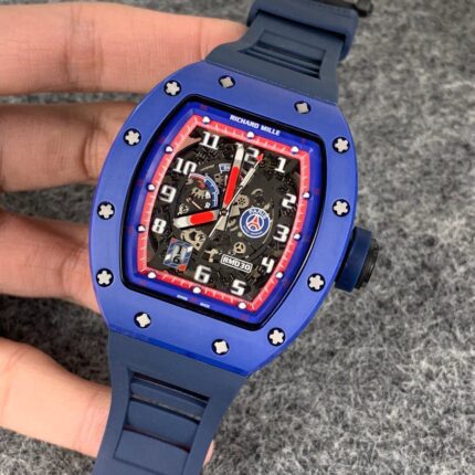 Richard Mille Mens Watch 50x43mm Automatic Mechanical Movement Stainless Steel Watches - Image 2