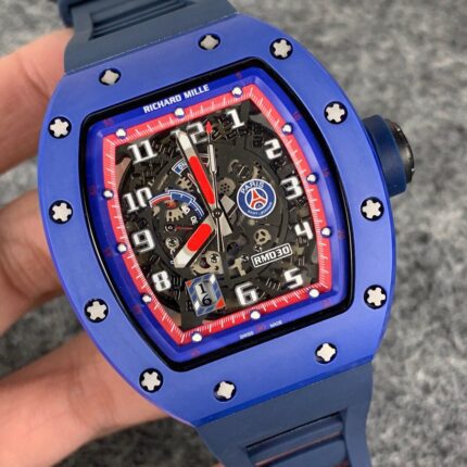 Richard Mille Mens Watch 50x43mm Automatic Mechanical Movement Stainless Steel Watches - Image 4