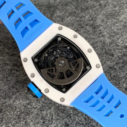 Richard Mille Mens Watch 50x43mm Automatic Mechanical Movement Stainless Steel Watches - Image 9