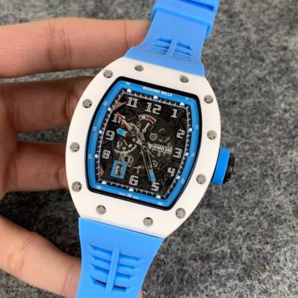 Richard Mille Mens Watch 50x43mm Automatic Mechanical Movement Stainless Steel Watches - Image 3