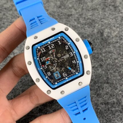 Richard Mille Mens Watch 50x43mm Automatic Mechanical Movement Stainless Steel Watches - Image 2