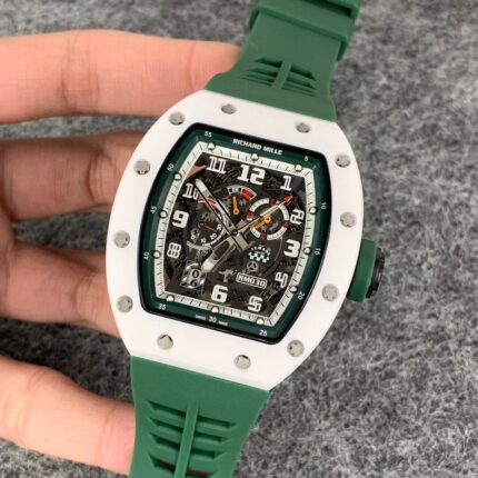 Richard Mille Mens Watch 50x43mm Automatic Mechanical Movement Stainless Steel Watches - Image 3