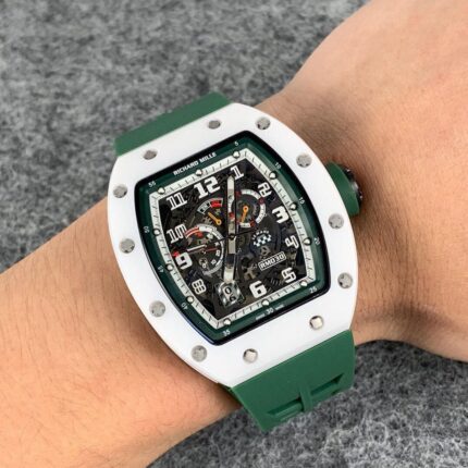 Richard Mille Mens Watch 50x43mm Automatic Mechanical Movement Stainless Steel Watches - Image 4