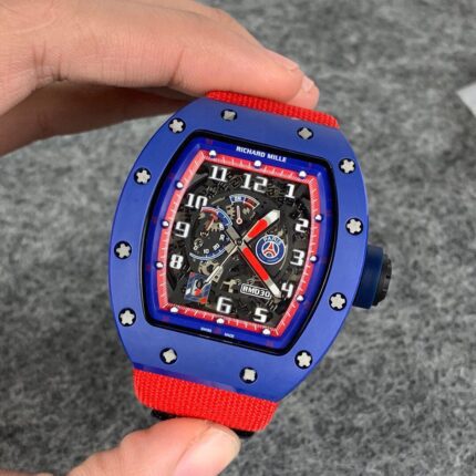 Richard Mille Mens Watch 50x43mm Automatic Mechanical Movement Stainless Steel Watches - Image 3