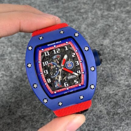 Richard Mille Mens Watch 50x43mm Automatic Mechanical Movement Stainless Steel Watches - Image 2