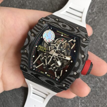 Richard Mille Mens Watch 50x43mm Cal. RMUL3 Automatic Mechanical Movement Stainless Steel Watches ZF Factory - Image 4