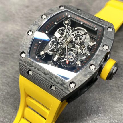 Richard Mille Mens Watch 50x43mm Automatic Mechanical Movement Stainless Steel Watches ZF Factory - Image 3