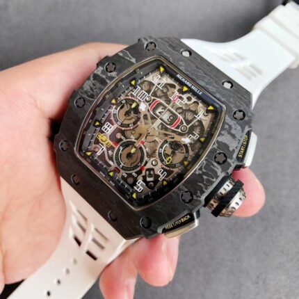 Richard Mille Mens Watch 50x43mm Automatic Mechanical Movement Stainless Steel Watches V3 Factory - Image 2