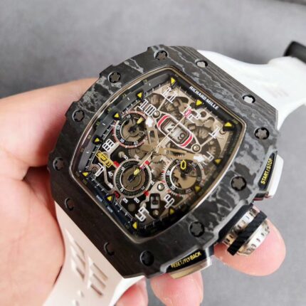 Richard Mille Mens Watch 50x43mm Automatic Mechanical Movement Stainless Steel Watches V3 Factory - Image 3
