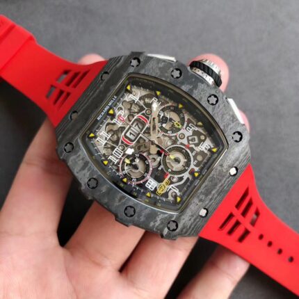 Richard Mille Mens Watch 50x43mm Automatic Mechanical Movement Stainless Steel Watches V3 Factory - Image 2