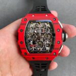 Richard Mille Mens Watch 50x43mm Automatic Mechanical Movement Stainless Steel Watches V3 Factory