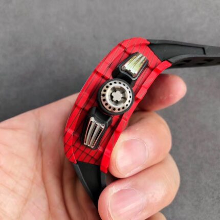 Richard Mille Mens Watch 50x43mm Automatic Mechanical Movement Stainless Steel Watches V3 Factory - Image 5