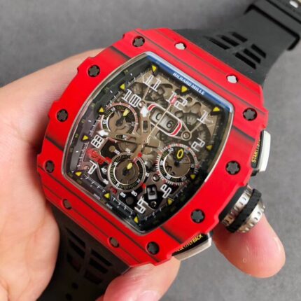 Richard Mille Mens Watch 50x43mm Automatic Mechanical Movement Stainless Steel Watches V3 Factory - Image 2