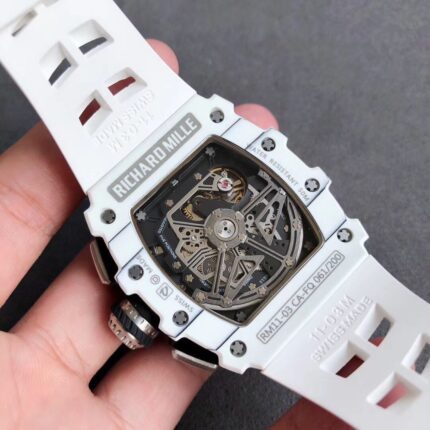 Richard Mille Mens Watch 50x43mm Automatic Mechanical Movement Stainless Steel Watches V3 Factory - Image 7
