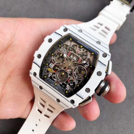 Richard Mille Mens Watch 50x43mm Automatic Mechanical Movement Stainless Steel Watches V3 Factory - Image 2