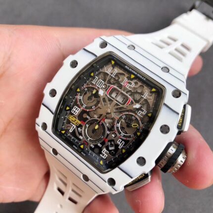 Richard Mille Mens Watch 50x43mm Automatic Mechanical Movement Stainless Steel Watches V3 Factory - Image 4