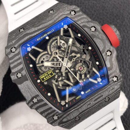 Richard Mille Mens Watch 50x43mm Automatic Mechanical Movement Stainless Steel Watches ZF Factory - Image 4