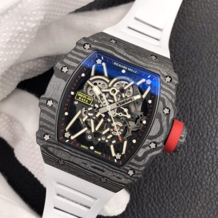 Richard Mille Mens Watch 50x43mm Automatic Mechanical Movement Stainless Steel Watches ZF Factory - Image 3