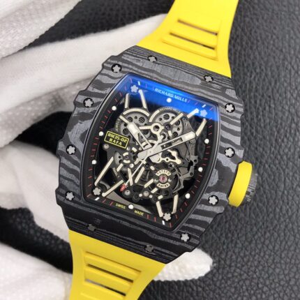 Richard Mille Mens Watch 50x43mm Automatic Mechanical Movement Stainless Steel Watches ZF Factory - Image 3