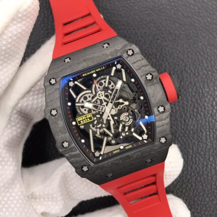 Richard Mille Mens Watch 50x43mm Automatic Mechanical Movement Stainless Steel Watches ZF Factory - Image 3