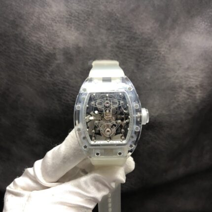 Richard Mille Mens Watch 50x43mm Automatic Mechanical Movement Stainless Steel Watches - Image 2