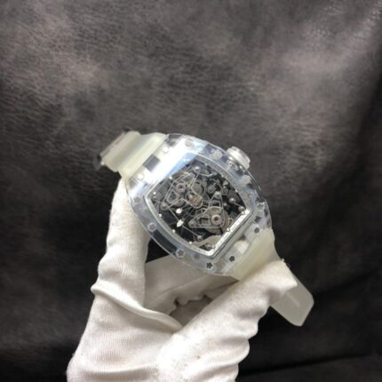 Richard Mille Mens Watch 50x43mm Automatic Mechanical Movement Stainless Steel Watches - Image 4