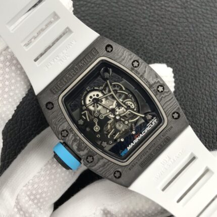 Richard Mille Mens Watch 50x43mm Automatic Mechanical Movement Stainless Steel Watches - Image 7