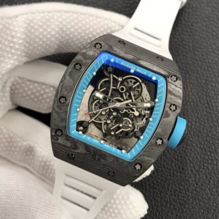 Richard Mille Mens Watch 50x43mm Automatic Mechanical Movement Stainless Steel Watches - Image 2