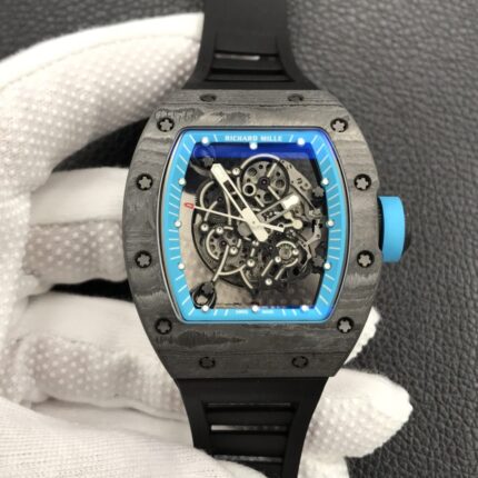 Richard Mille Mens Watch 50x43mm Automatic Mechanical Movement Stainless Steel Watches