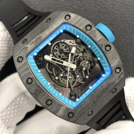 Richard Mille Mens Watch 50x43mm Automatic Mechanical Movement Stainless Steel Watches - Image 4
