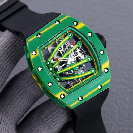 Richard Mille Mens Watch 50x43mm Automatic Mechanical Movement Stainless Steel Watches ZF Factory - Image 3