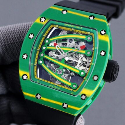 Richard Mille Mens Watch 50x43mm Automatic Mechanical Movement Stainless Steel Watches ZF Factory - Image 5