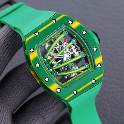 Richard Mille Mens Watch 50x43mm Automatic Mechanical Movement Stainless Steel Watches ZF Factory - Image 6