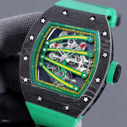 Richard Mille Mens Watch 50x43mm Automatic Mechanical Movement Stainless Steel Watches ZF Factory - Image 2