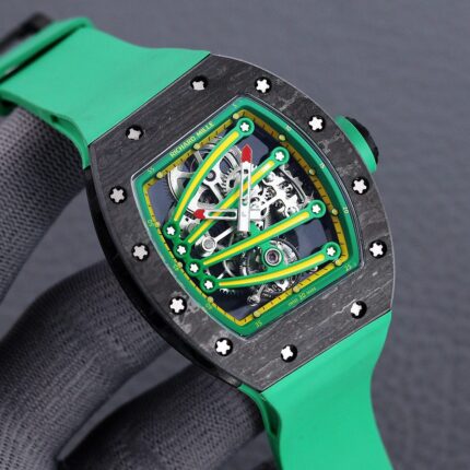 Richard Mille Mens Watch 50x43mm Automatic Mechanical Movement Stainless Steel Watches ZF Factory - Image 3